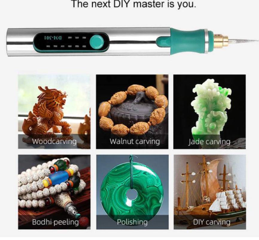Electric Engraving Pen Charging Speed Regulating Electric Grinder