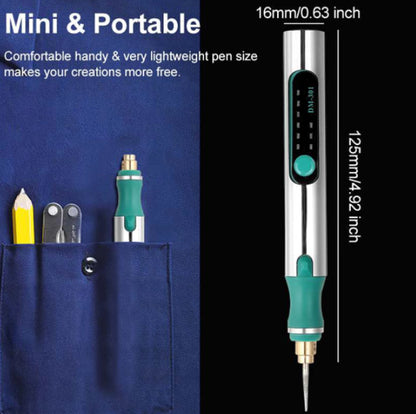 Electric Engraving Pen Charging Speed Regulating Electric Grinder
